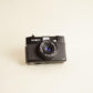 Minolta Hi-Matic G2 Film Camera + Minolta Electroflash 20 | 35mm Point & Shoot | Tested & Working | Silver & Black