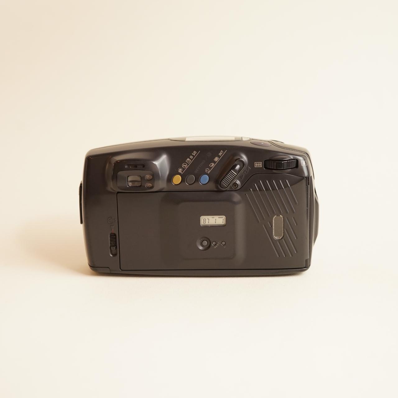 Pentax Zoom 105-R Film Camera | 35mm Point & Shoot | Tested & Working | Black