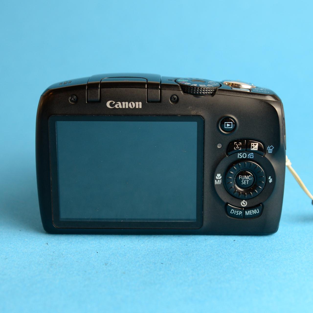 Canon Powershot SX120 IS Digital Camera | 10MP | Tested & Working | Black