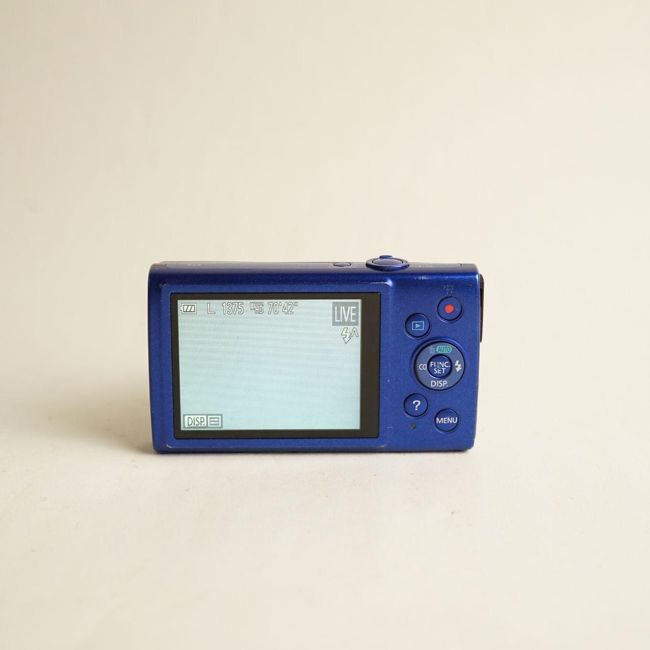 Canon PowerShot ELPH 170 IS Digital Camera | 20MP | Tested & Working | Blue