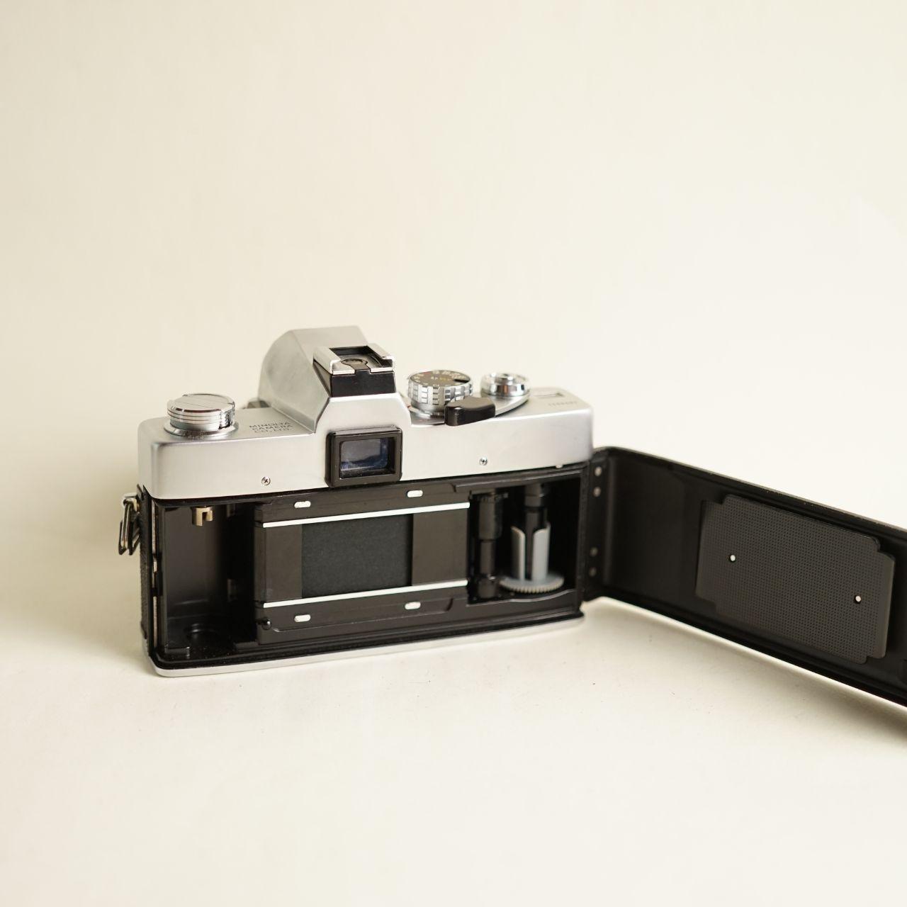 Minolta SRT Super | FULLY CLA'd | 35mm SLR Film Camera | Tested & Working | Silver & Black