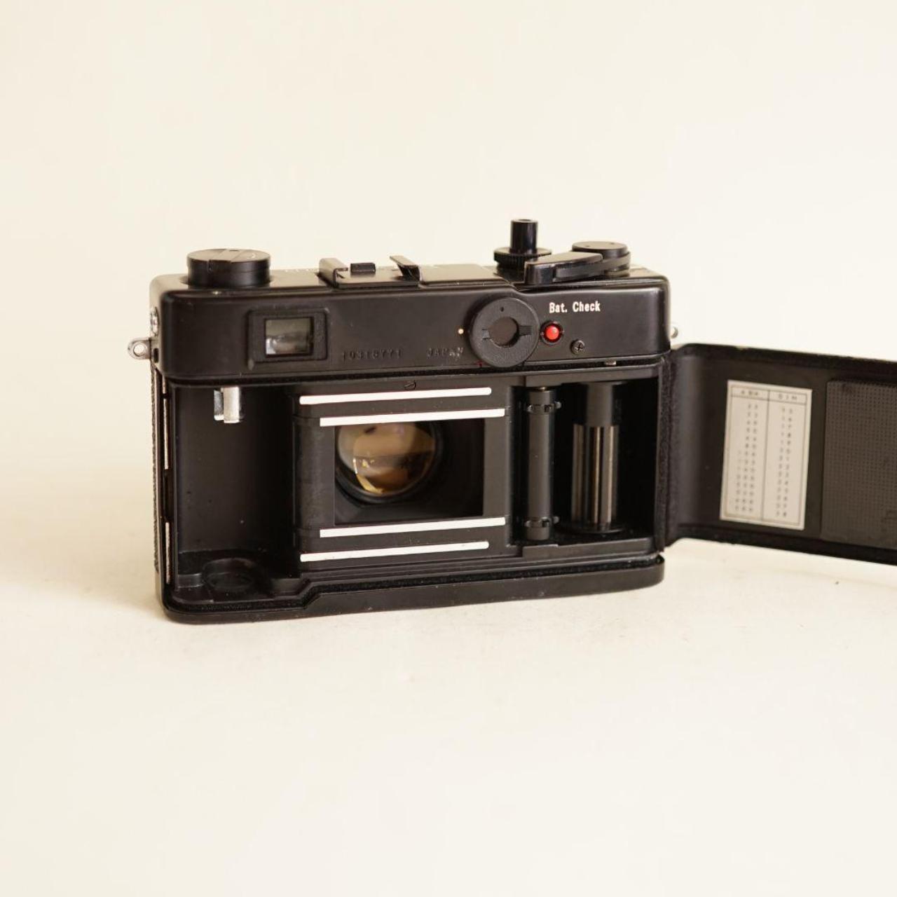 Yashica Electro 35 CC Rangefinder Film Camera | Tested & Working | Black