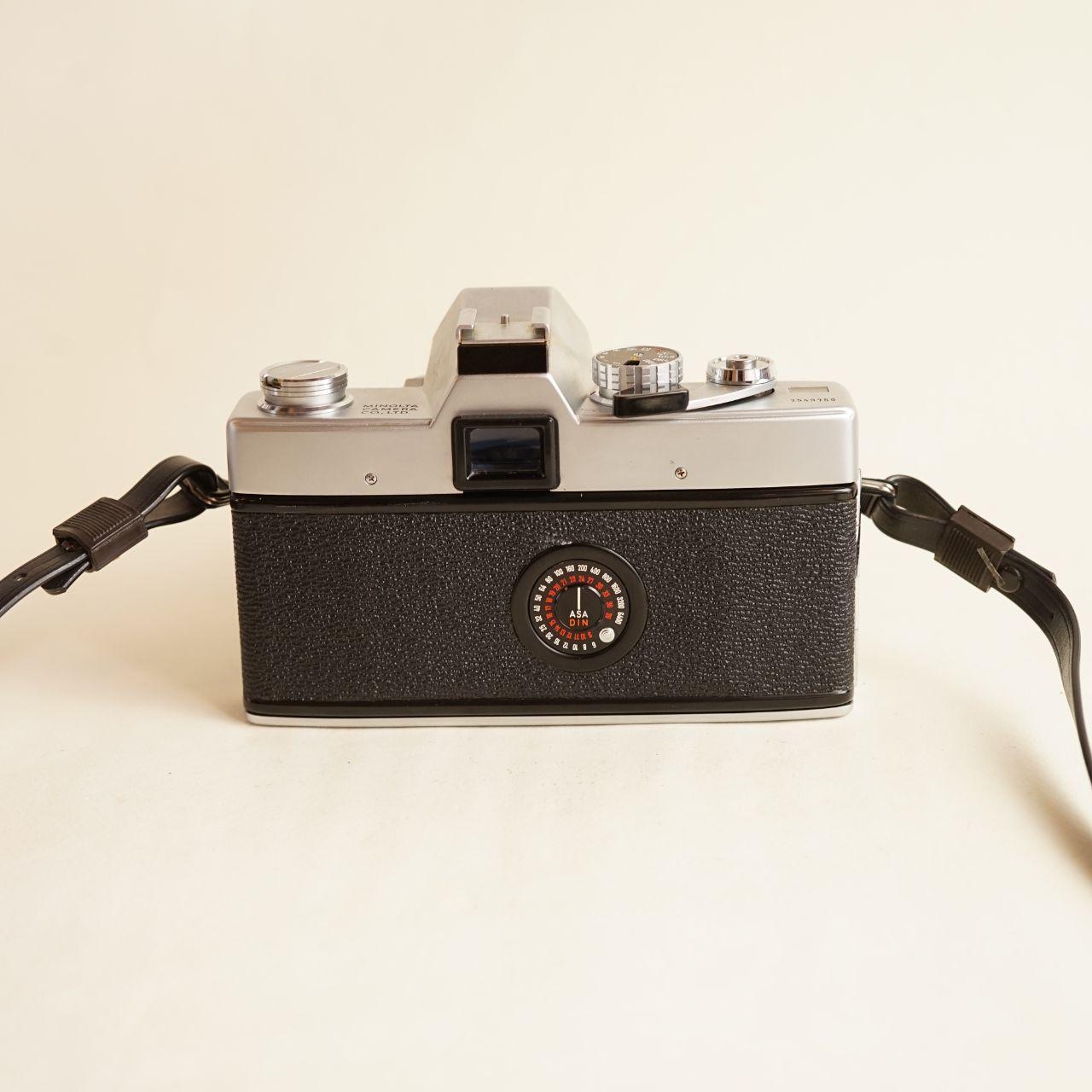 Minolta SRT101 Film Camera | FULL CLA | Read Description | Black & Silver