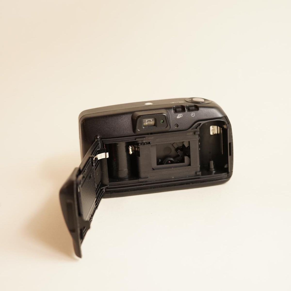 Canon Sure Shot Film Camera | 35mm Point & Shoot | Tested & Working | Black