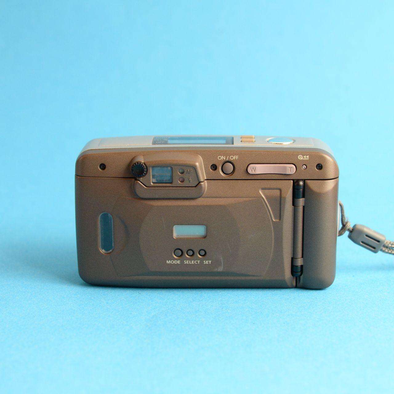 Samsung Maxima Zoom 105 XL Film Camera | 35mm Point & Shoot | Tested & Working | Silver