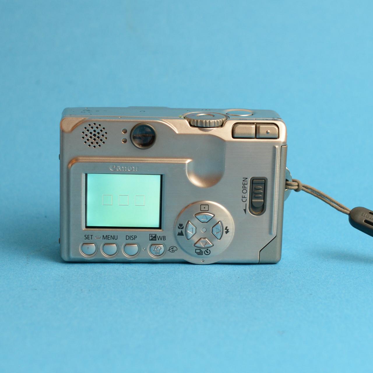 Canon PowerShot S330 Digital Camera | 2.0MP | Tested & Working | Silver