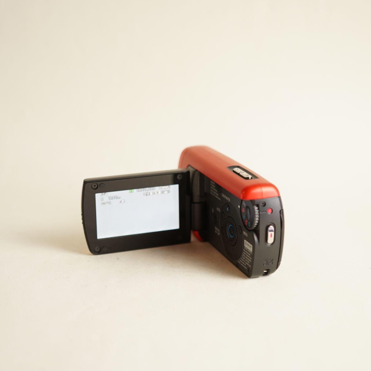 Panasonic SDR-SW20 Digital Camcorder | Tested & Working | Red