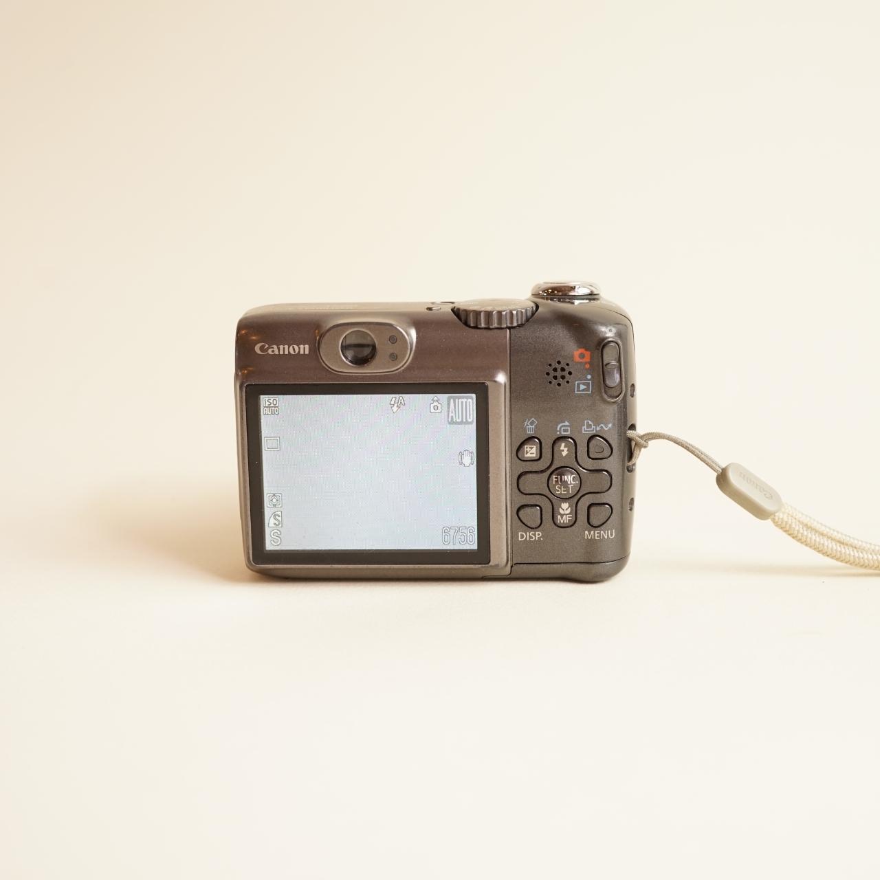 Canon PowerShot A590 IS Digital Camera | 8MP | Tested & Working | Grey