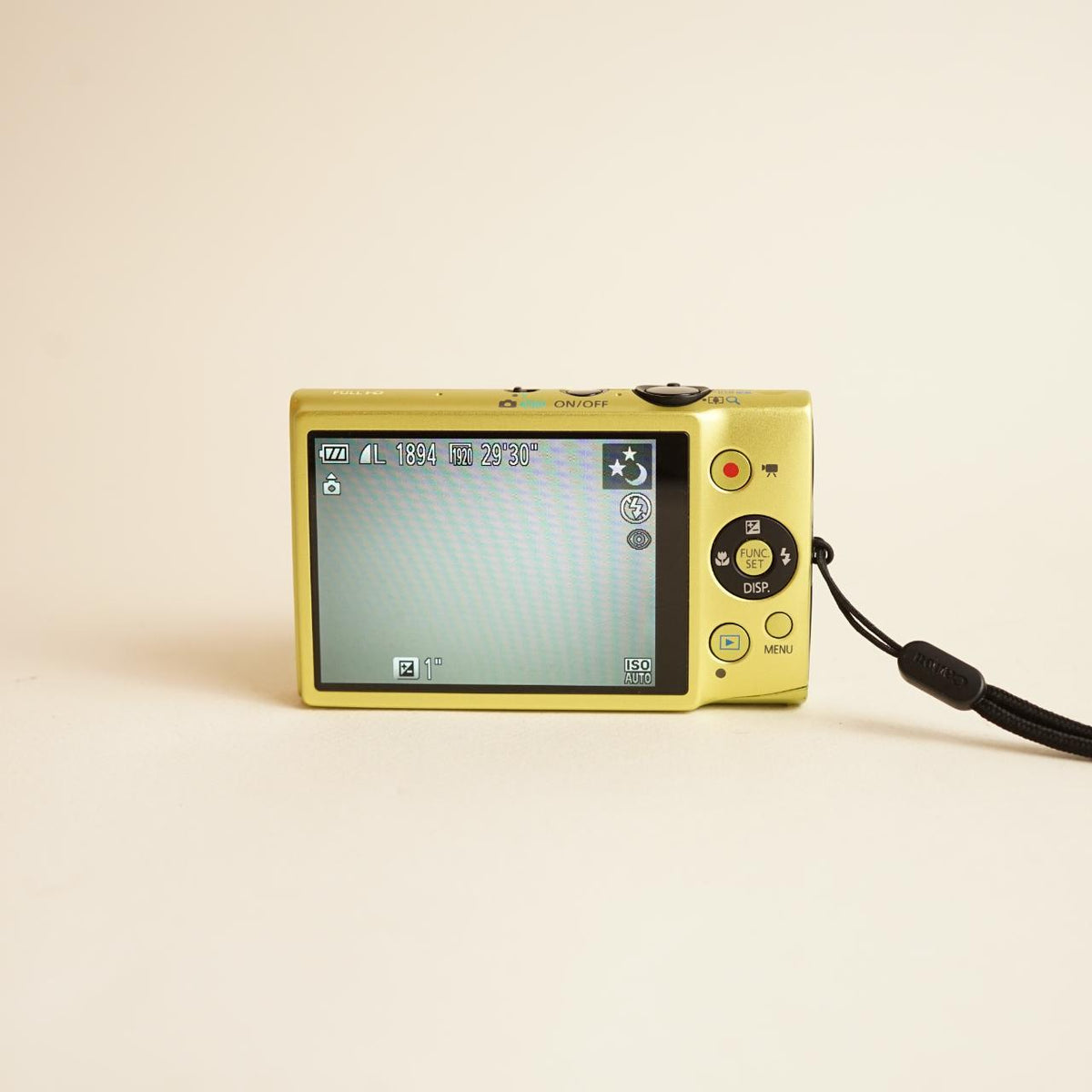 Canon PowerShot ELPH 110 HS Digital Camera | 16.1MP | Tested & Working | Light Green