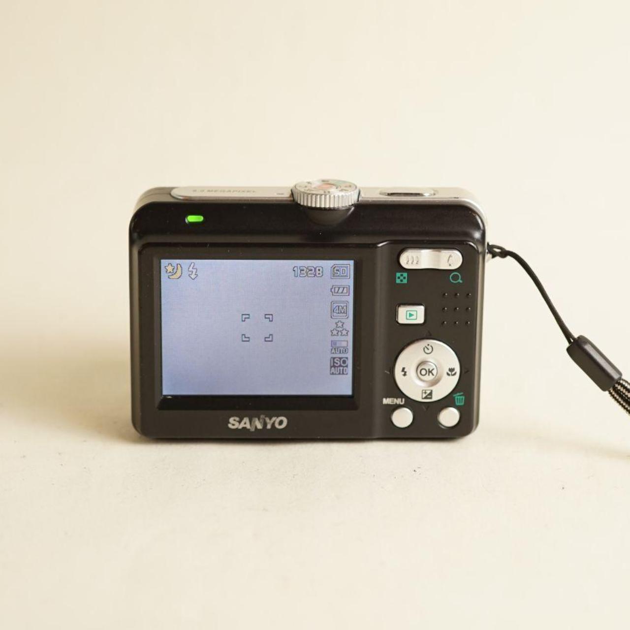Sanyo VPC-S600 Digital Camera | 6MP | Tested & Working | Black
