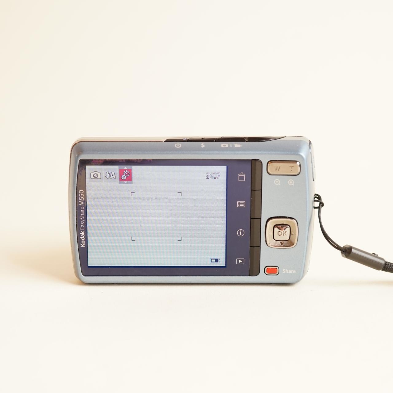 Kodak EasyShare M550 Digital Camera | 12MP | Tested & Working | Light Blue