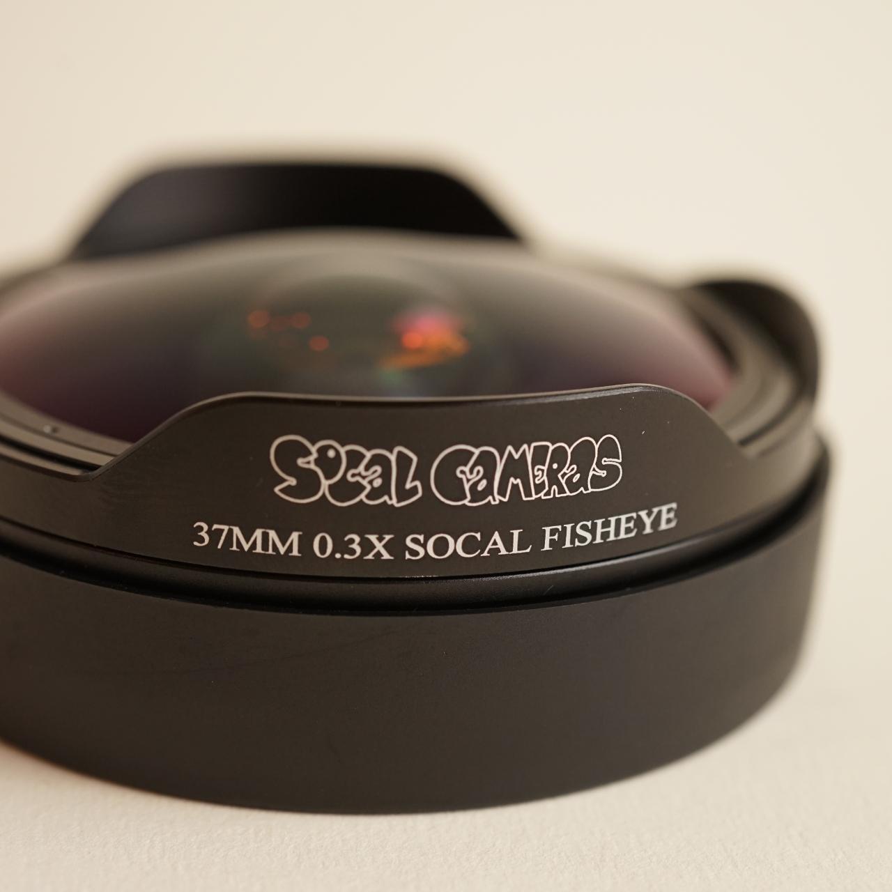 SoCal Cameras 37mm 0.3x Fisheye for Camcorders | NEW | Black