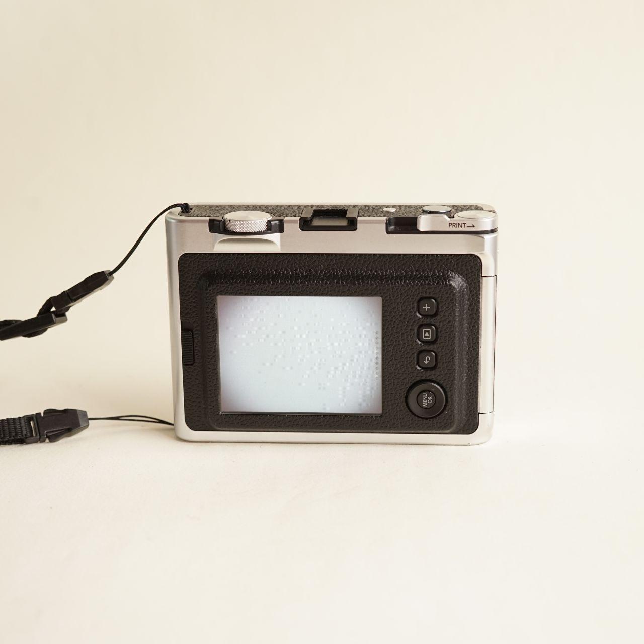 Fujifilm Instax Mini Evo Instant Camera | Hybrid Digital + Instant | Tested & Working | Black & Silver