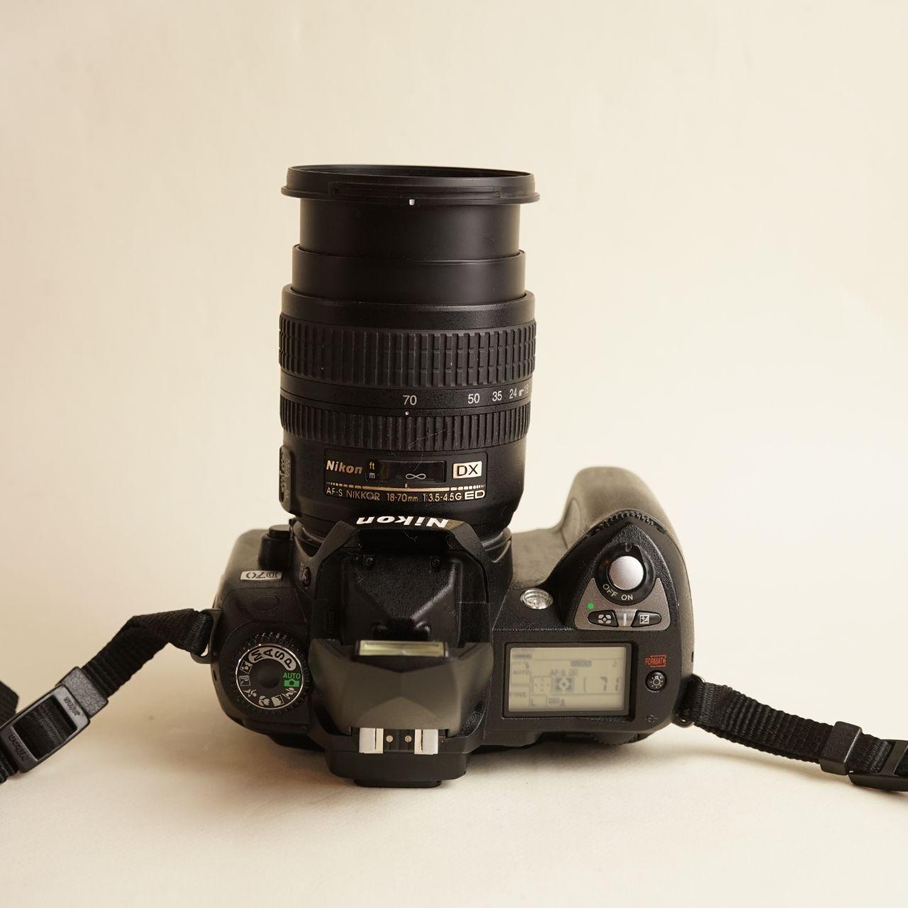 Nikon D70 Digital Camera | 6.1MP | Tested & Working | Black