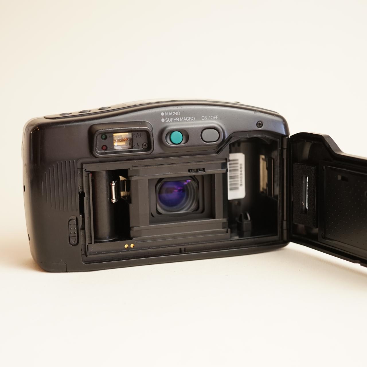 Samsung Maxima Zoom 105 Film Camera | 35mm Point & Shoot | Black