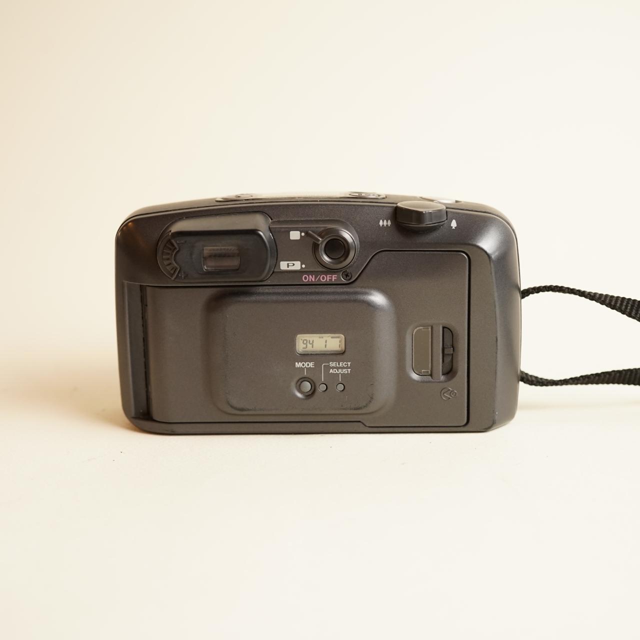 Pentax IQZoom 140 Film Camera | 35mm Point & Shoot | Tested & Working | Grey