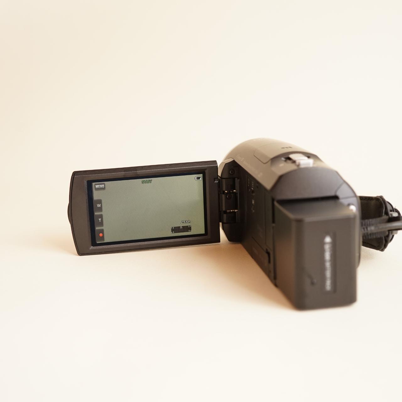 Sony Handycam HDR-CX675 Digital Camcorder with Fisheye | Full HD 1080p | Tested & Working | Black
