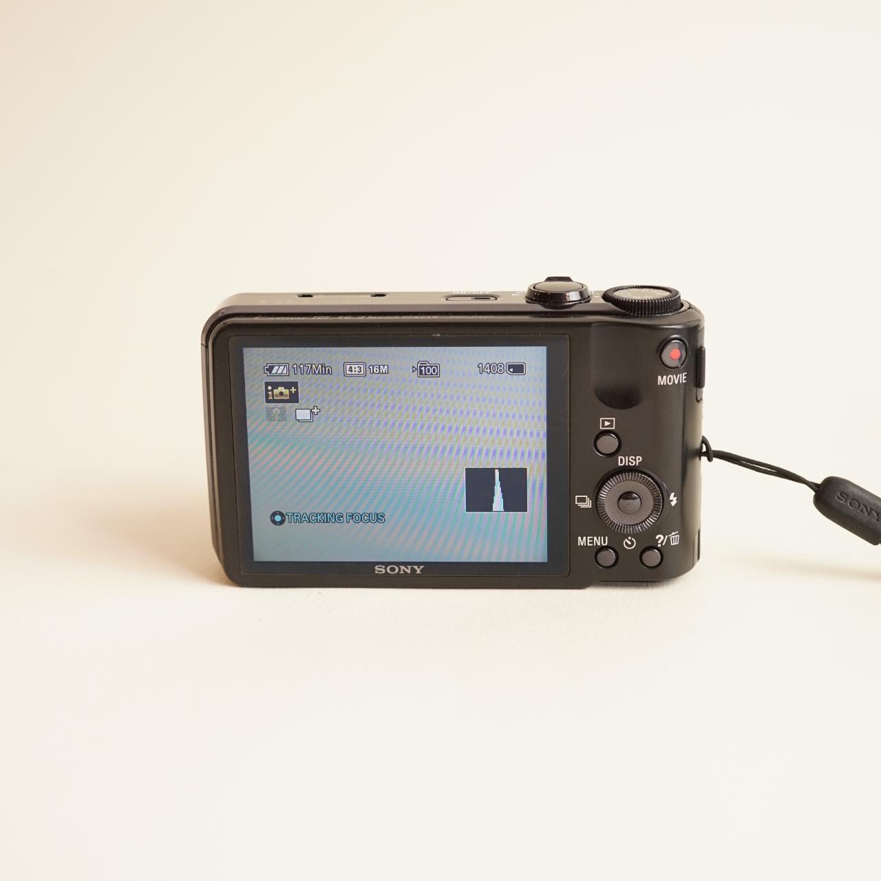 Sony Cyber-shot DSC-HX7V Digital Camera | 16.2MP | Tested & Working | Black