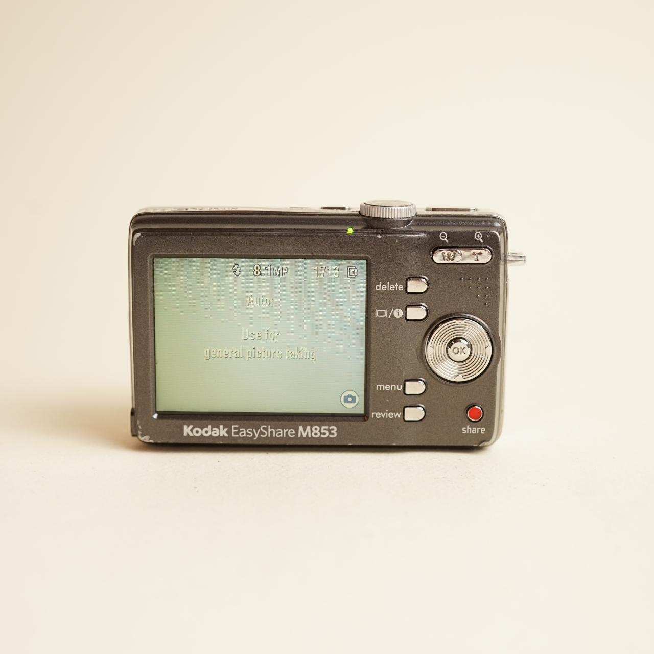 Kodak EasyShare M853 Digital Camera | 8.0MP | Tested & Working | Grey