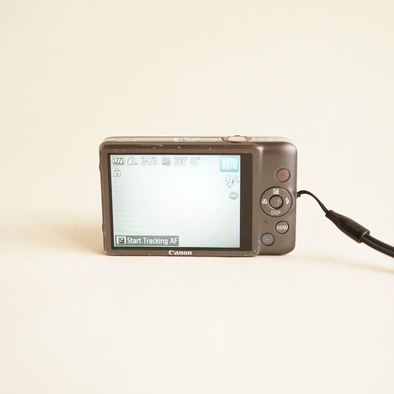 Canon PowerShot ELPH 100 HS Digital Camera | 12.1MP | Tested & Working | Silver