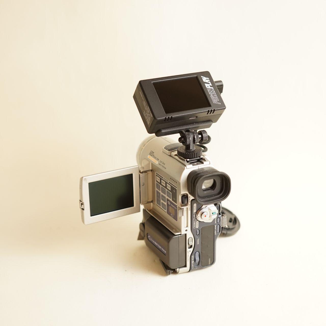 Sony Handycam DCR-PC100 Camcorder with Tapeless Setup | Tested & Working | Silver