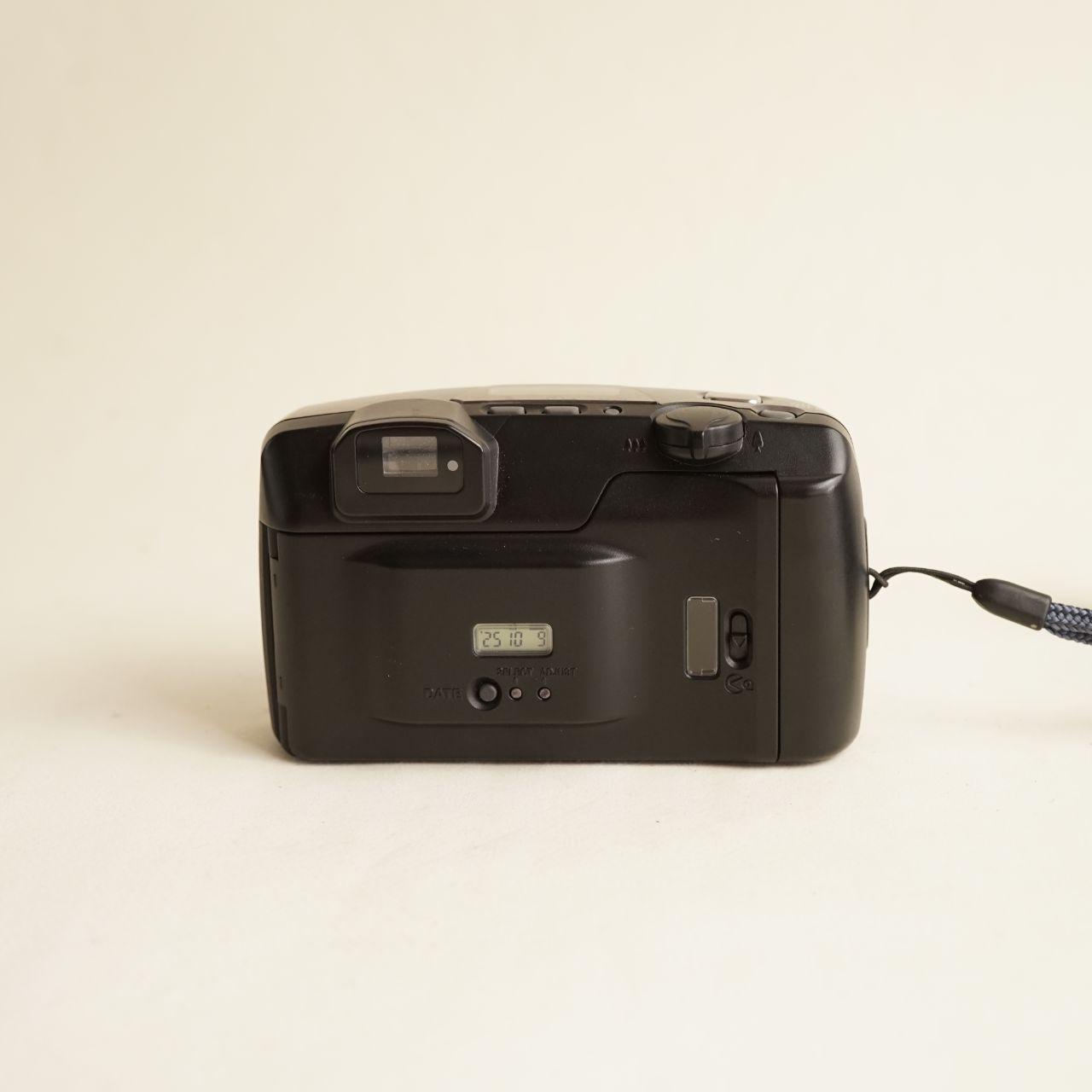 Pentax IQZoom EZY-80 Film Camera | 35mm Point & Shoot | Tested & Working | Grey