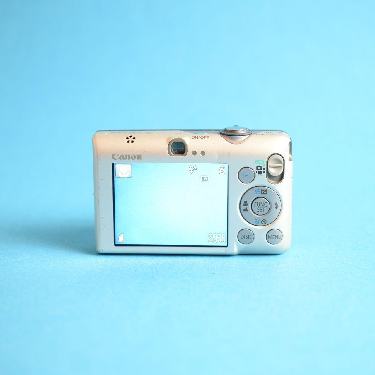 Canon PowerShot SD1200 IS Digital Camera | 10MP | Tested & Working | Grey