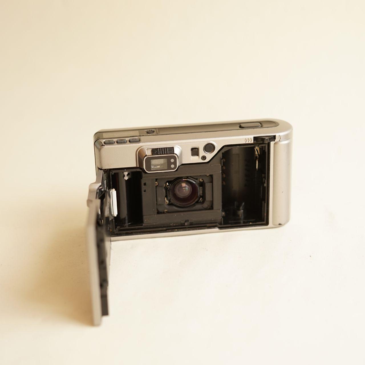 Pentax IQZoom 835 Film Camera | 35mm Point & Shoot | Tested & Working | Silver