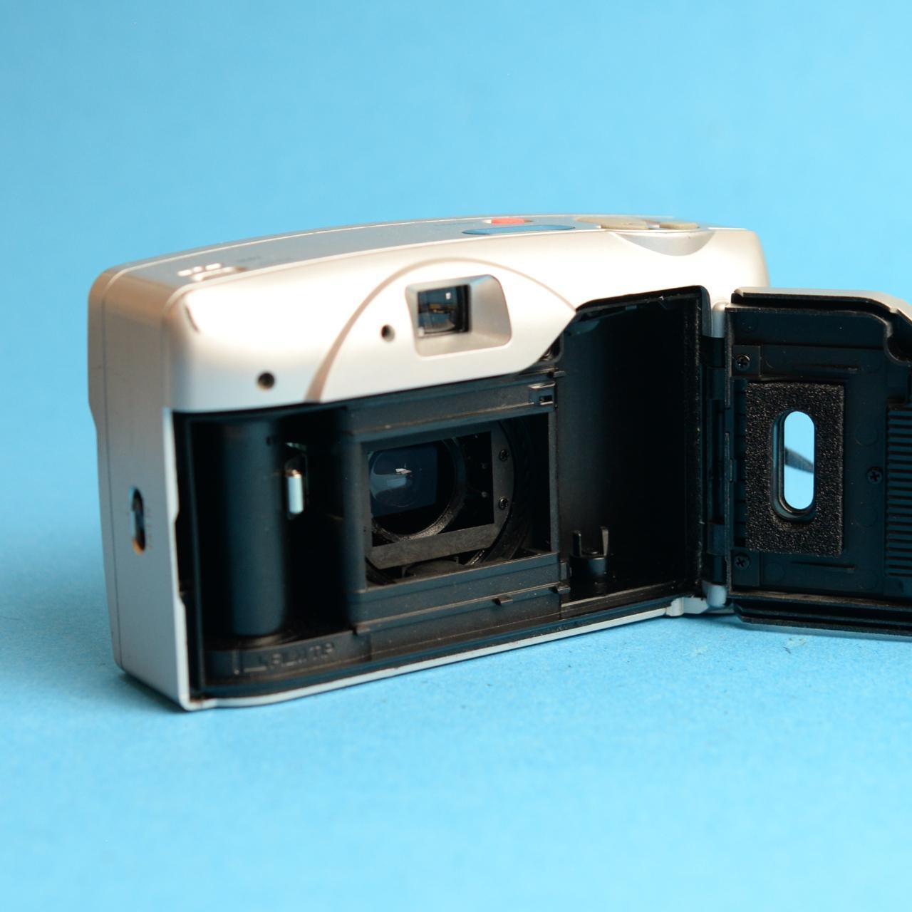 Pentax IQZoom 60S Film Camera | 35mm Point & Shoot | Tested & Working | Silver