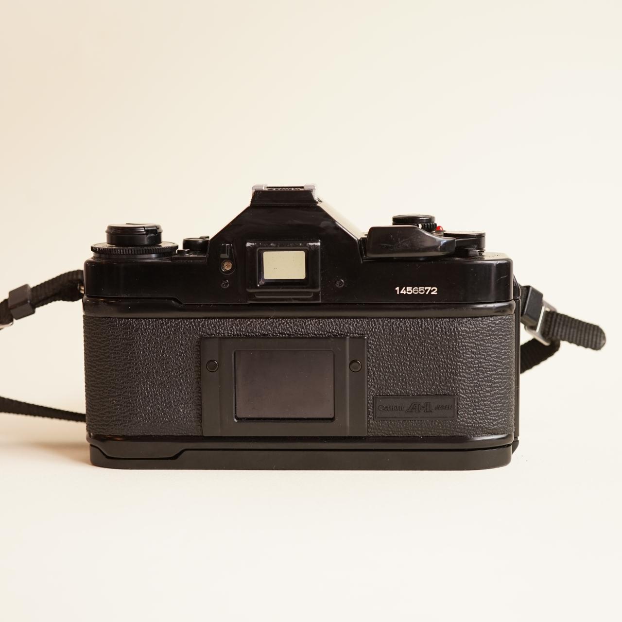Canon A-1 35mm Film Camera w/ 50mm Lens | Tested & Working | Black