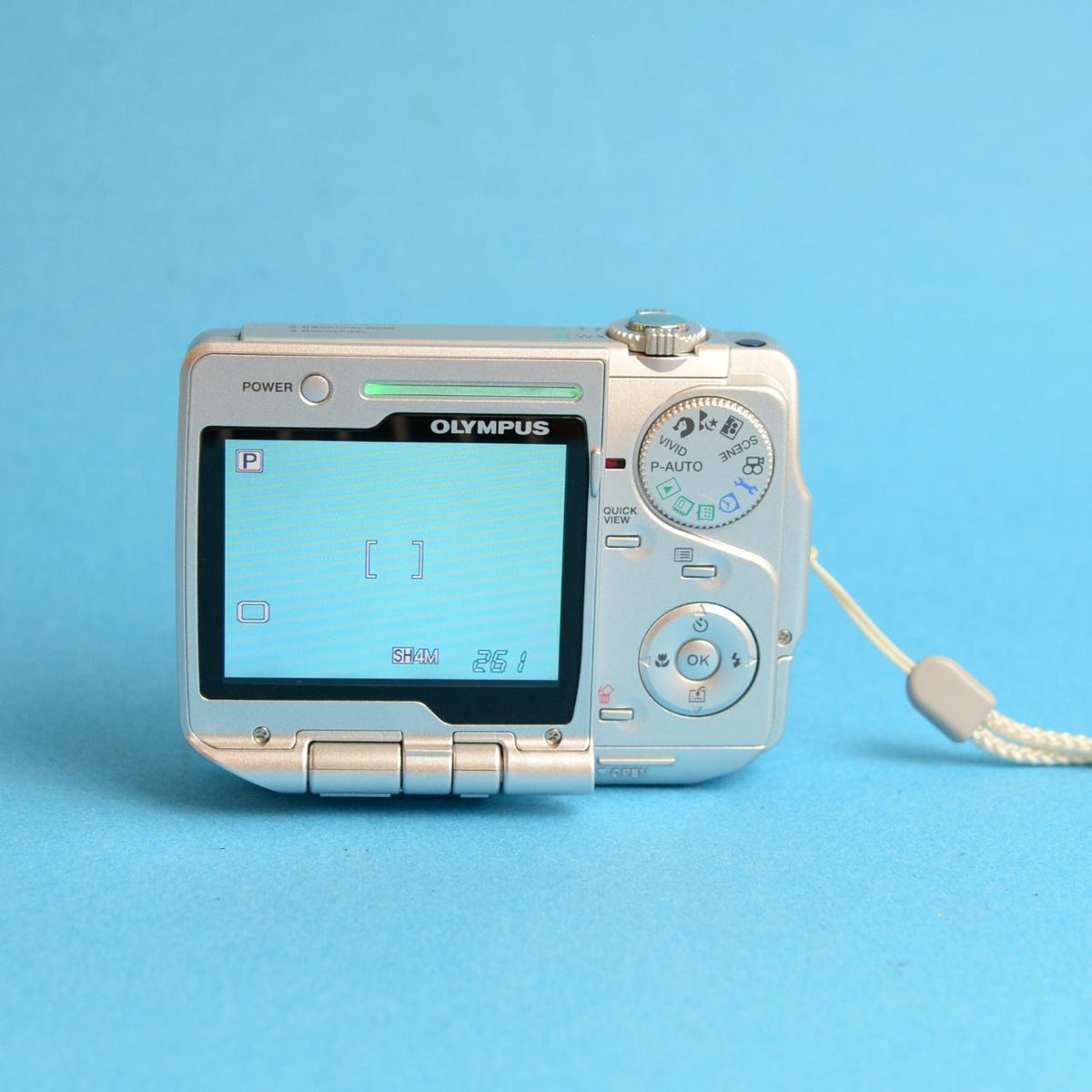 Olympus IR-500 Digital Camera | 4.0MP | Tested & Working | Silver