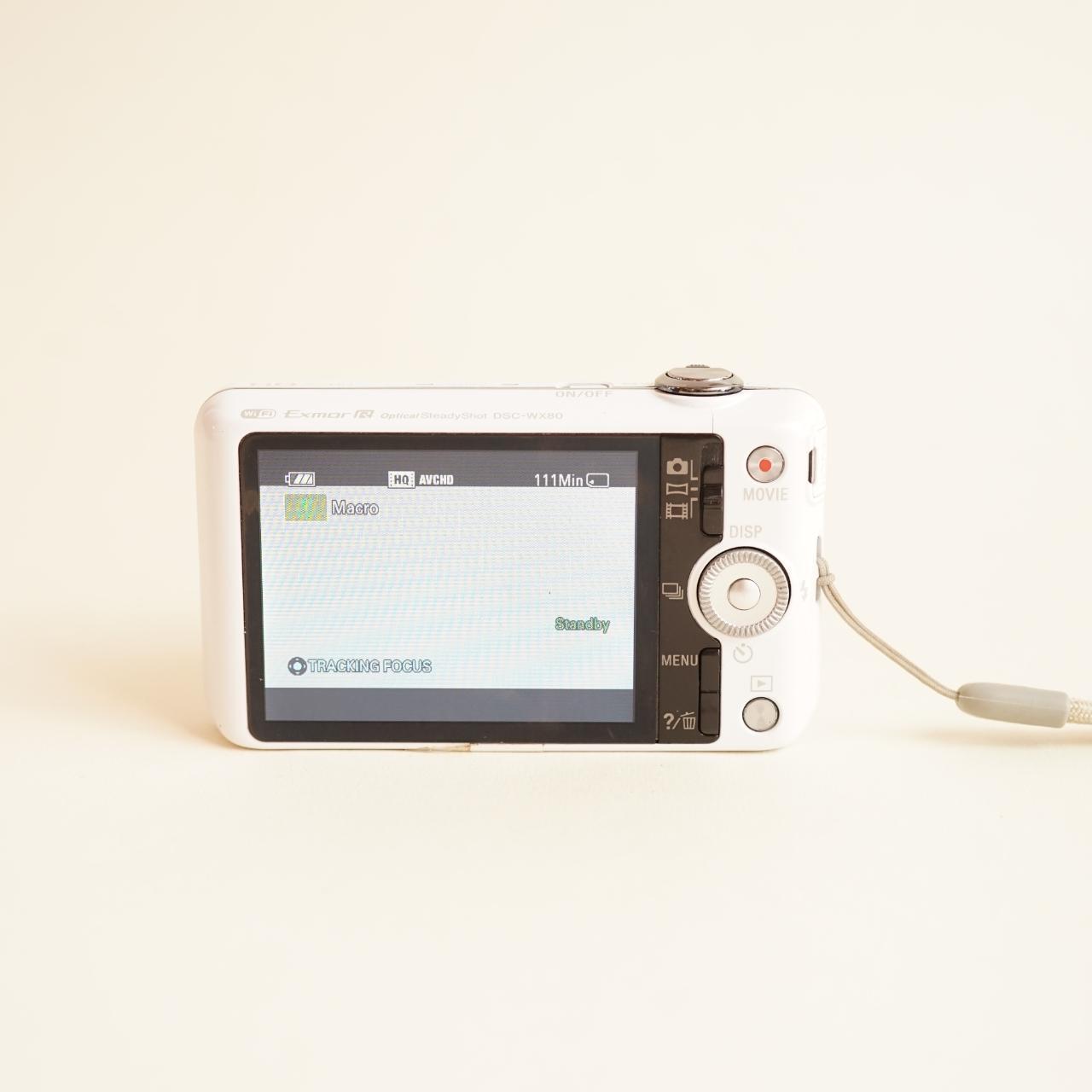Sony CyberShot DSC-WX80 Digital Camera | 16.2MP | Tested & Working