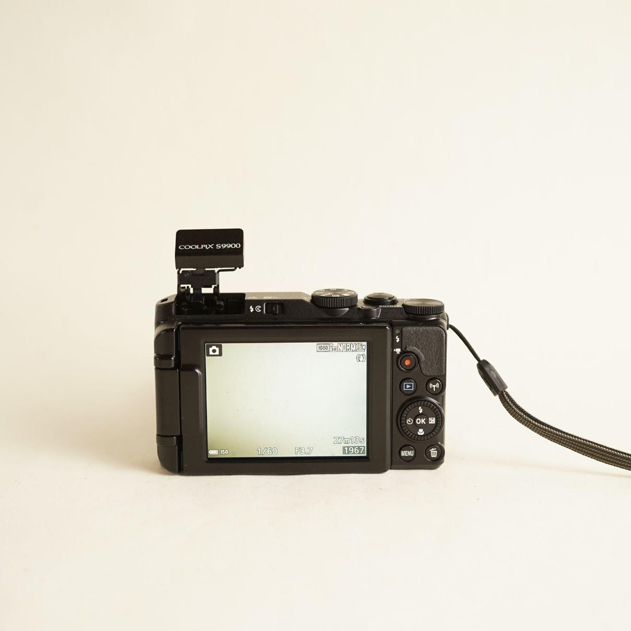 Nikon Coolpix S9900 Digital Camera | 16MP | Tested & Working | Black