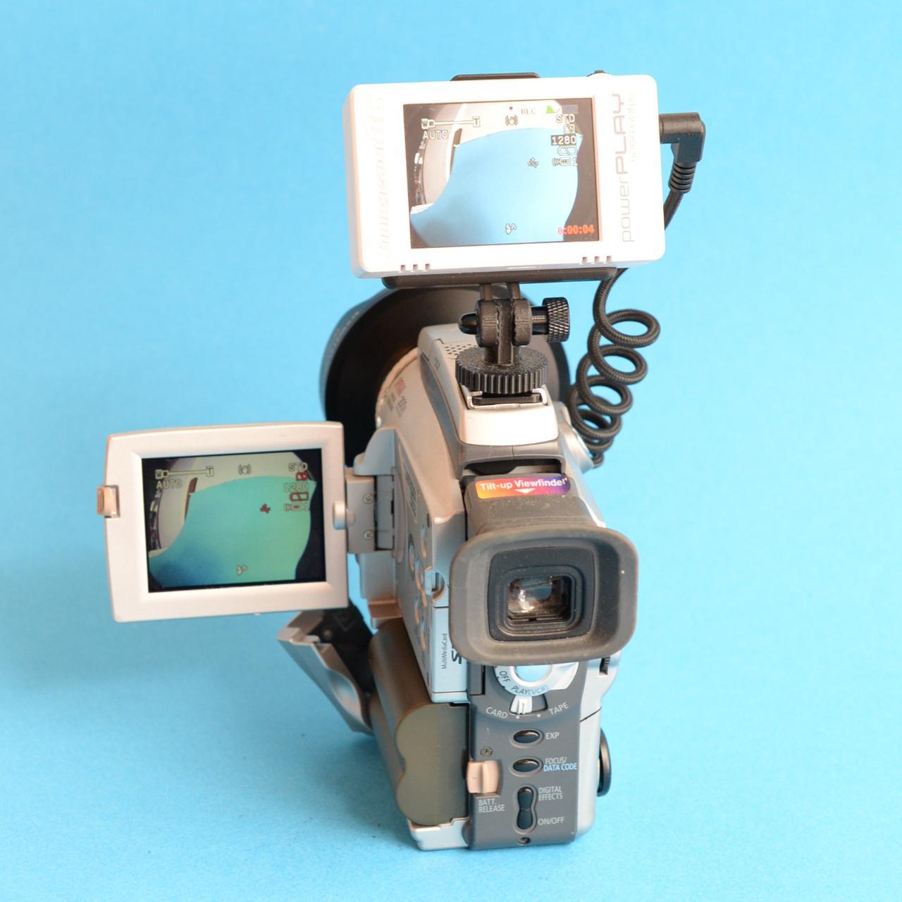 Canon Optura 100 Digital Camcorder with Tapeless Setup | Tested & Working | Silver
