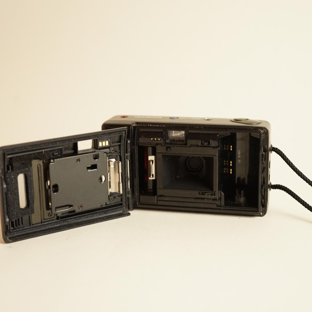 Olympus Infinity Jr. 35mm Film Camera | Tested & Working | Black