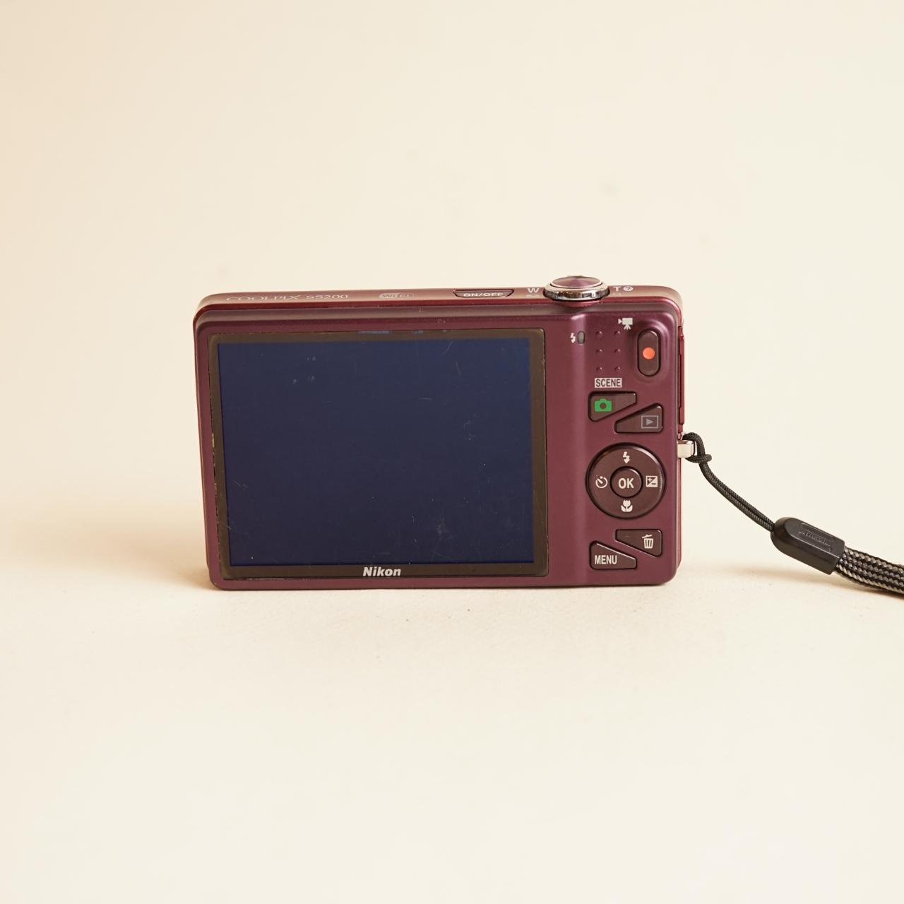 Nikon Coolpix S5200 Digital Camera | 16MP | Tested & Working | Purple