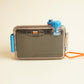 SwimWays Focus Free Film Camera | 35mm Point & Shoot | Tested & Working | Orange & Blue