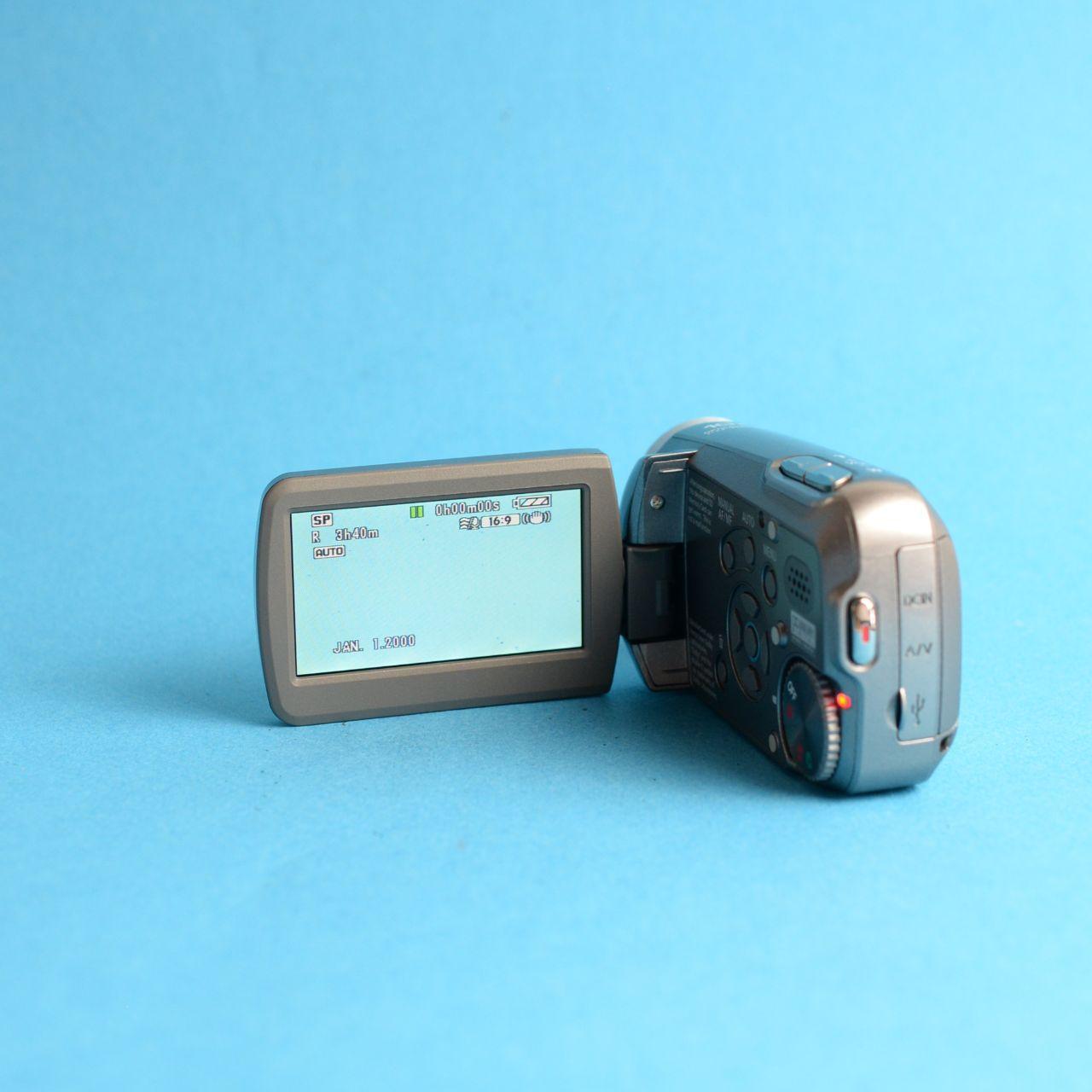 Panasonic SDR-S7 Camcorder | Tested & Working | Silver