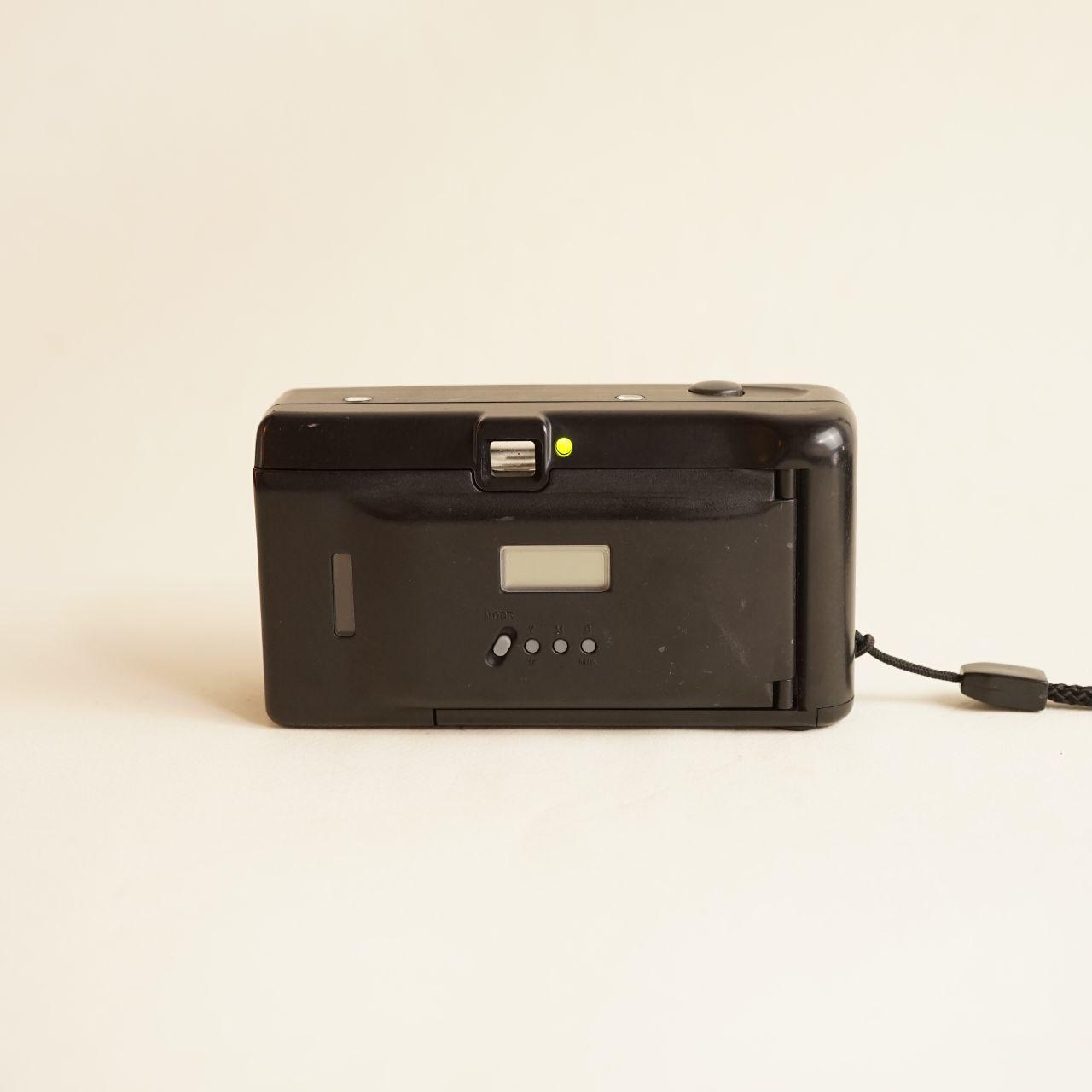 Minolta Freedom Holiday II Film Camera | 35mm Point & Shoot | Tested & Working | Black