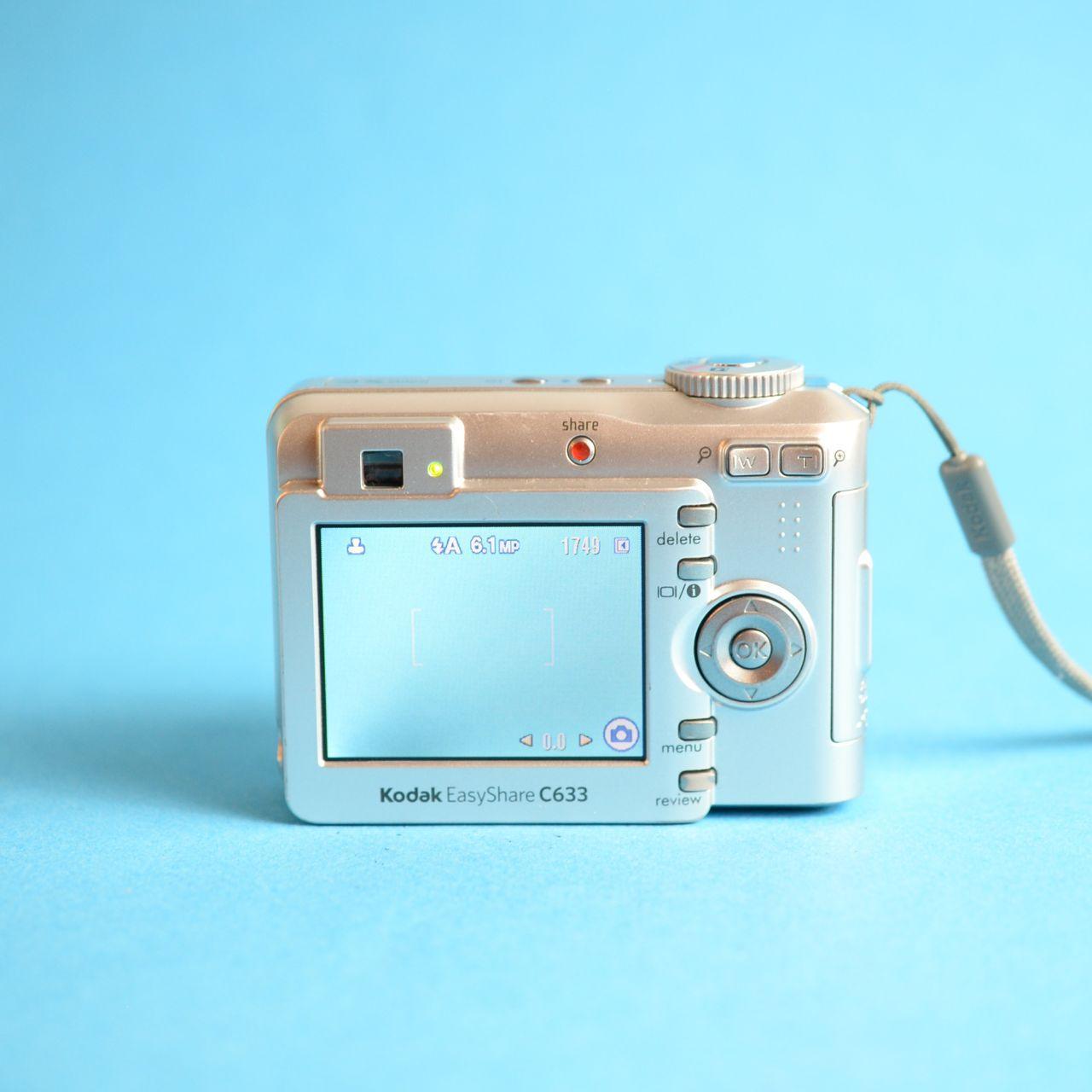 Kodak EasyShare C633 Digital Camera | 6.1MP | Tested & Working | Silver