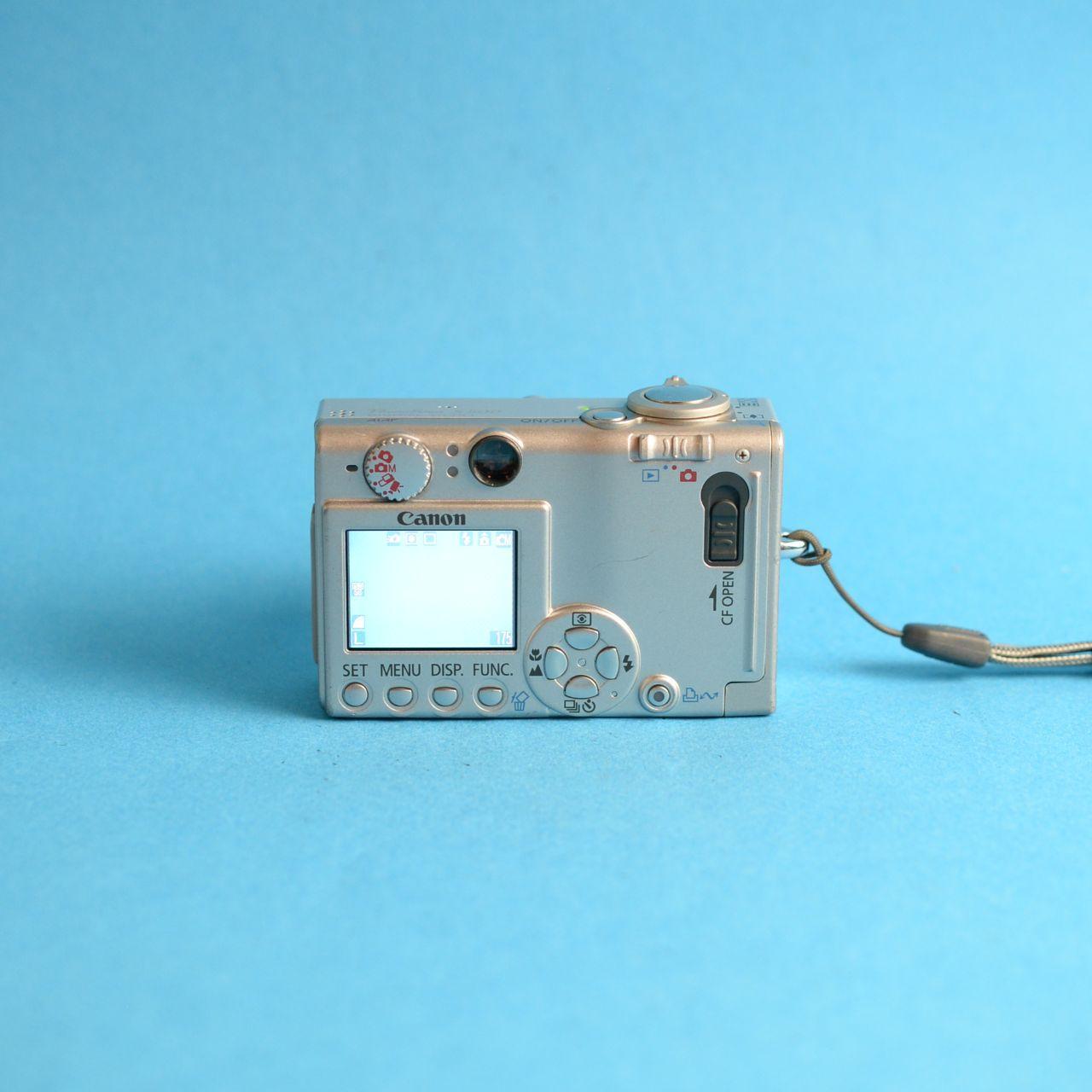 Canon PowerShot S500 Digital Camera | 5.0MP | Tested & Working | Silver