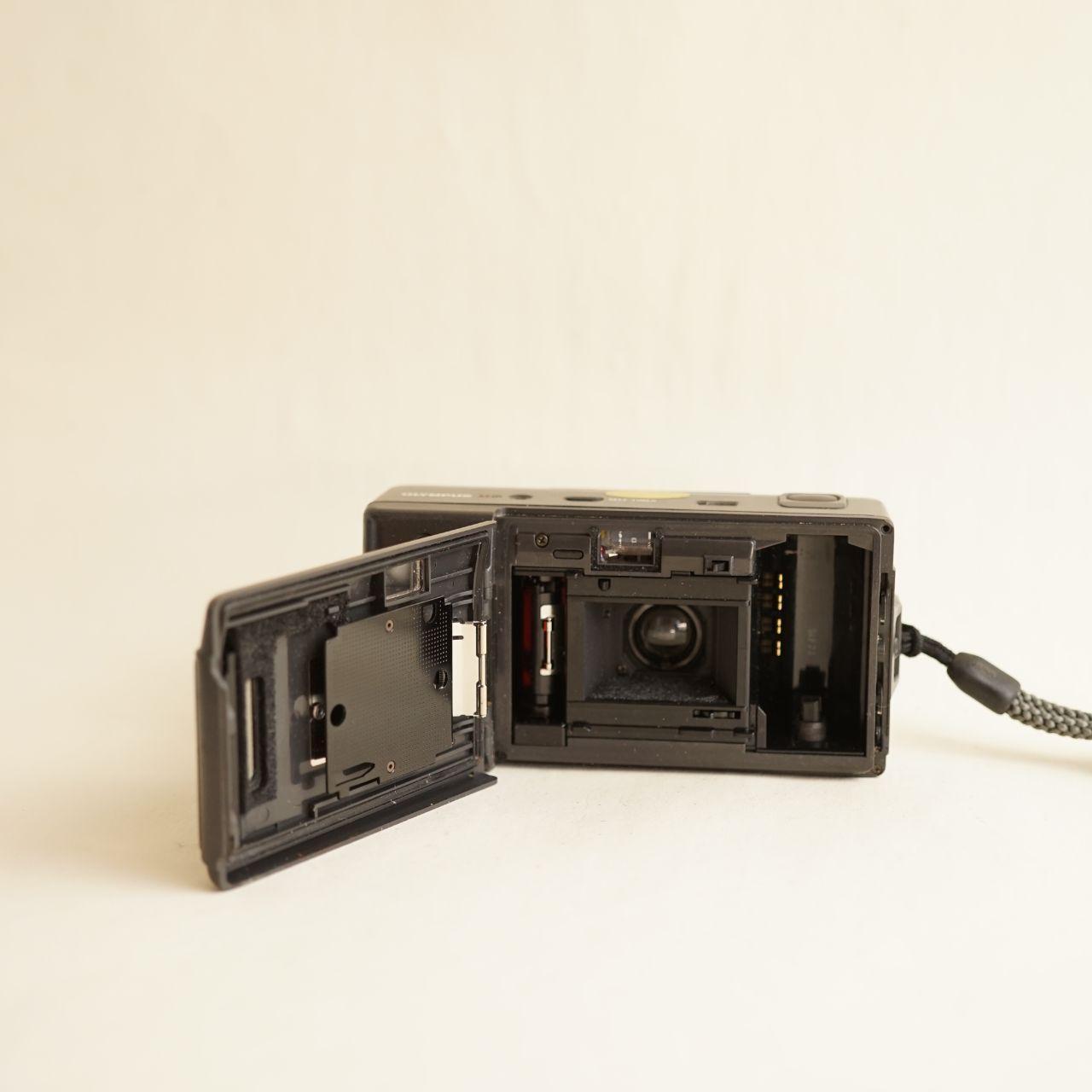 Olympus Infinity Film Camera | 35mm Point & Shoot | Tested & Working | Grey