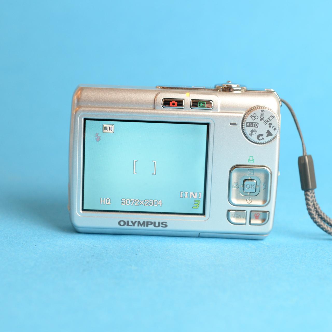 Olympus FE-210 Digital Camera | 7.1MP | Tested & Working | Silver