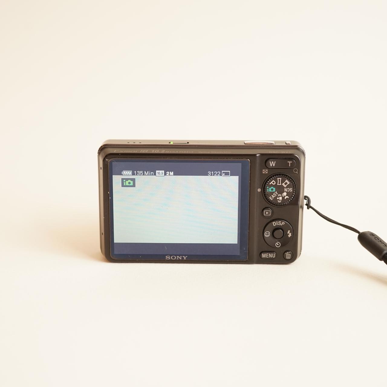 Sony Cyber-shot DSC-WX1 Digital Camera | 10.2MP | Tested & Working | Black