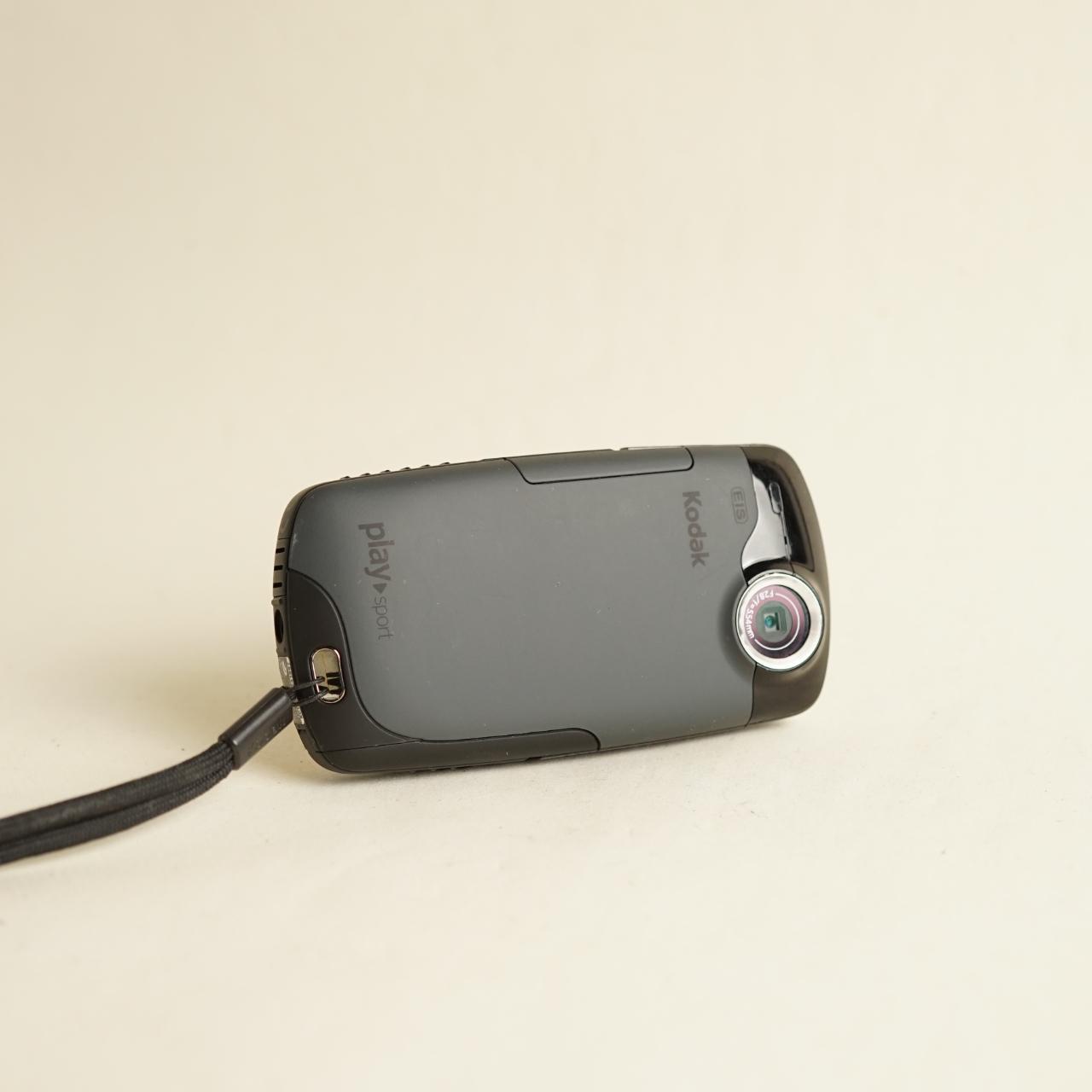 Kodak Zx3 PlaySport Video Camera | Tested & Working | White & Black