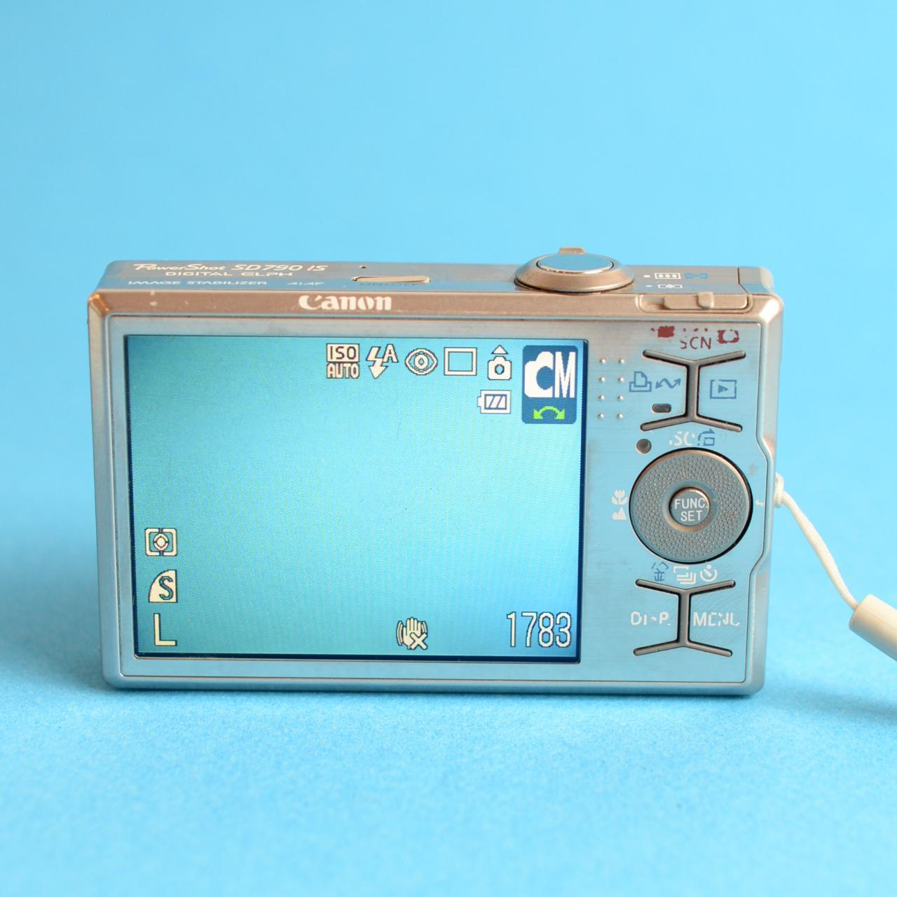 Canon PowerShot SD790 IS Digital Camera | 10MP | Tested & Working | Silver