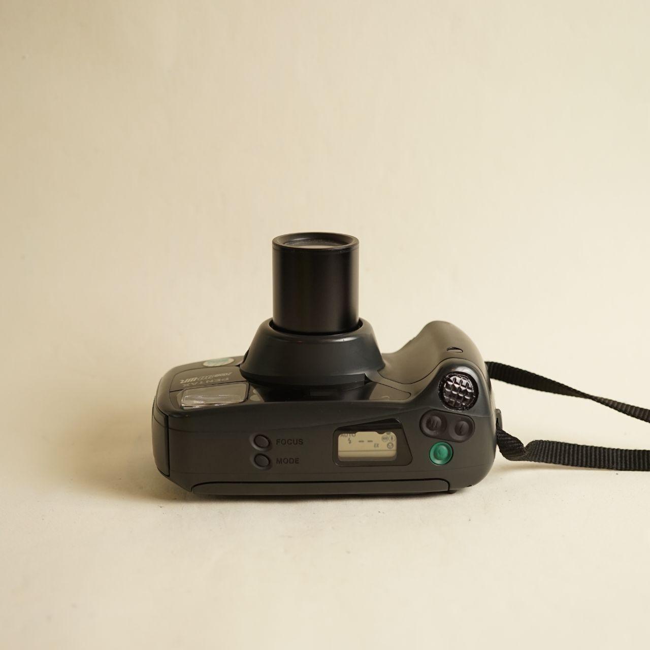 Pentax Zoom 90-WR Film Camera | 35mm Point & Shoot | Tested & Working | Black