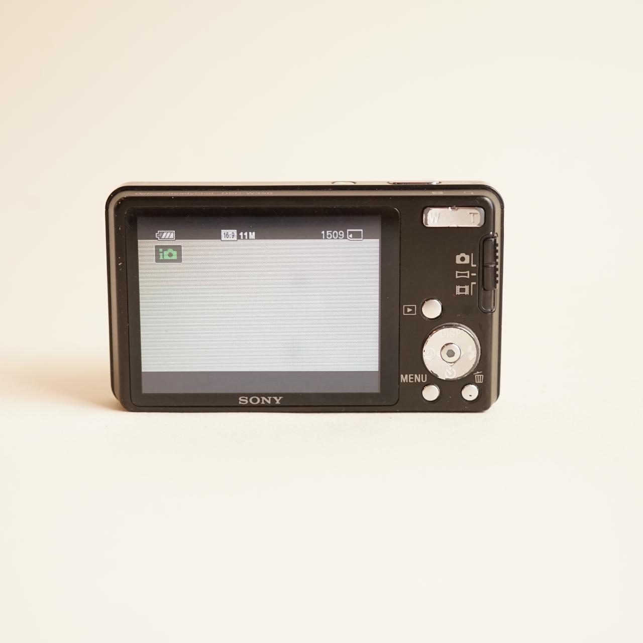 Sony CyberShot DSC-W350 Digital Camera | 14.1MP | Tested & Working | Black