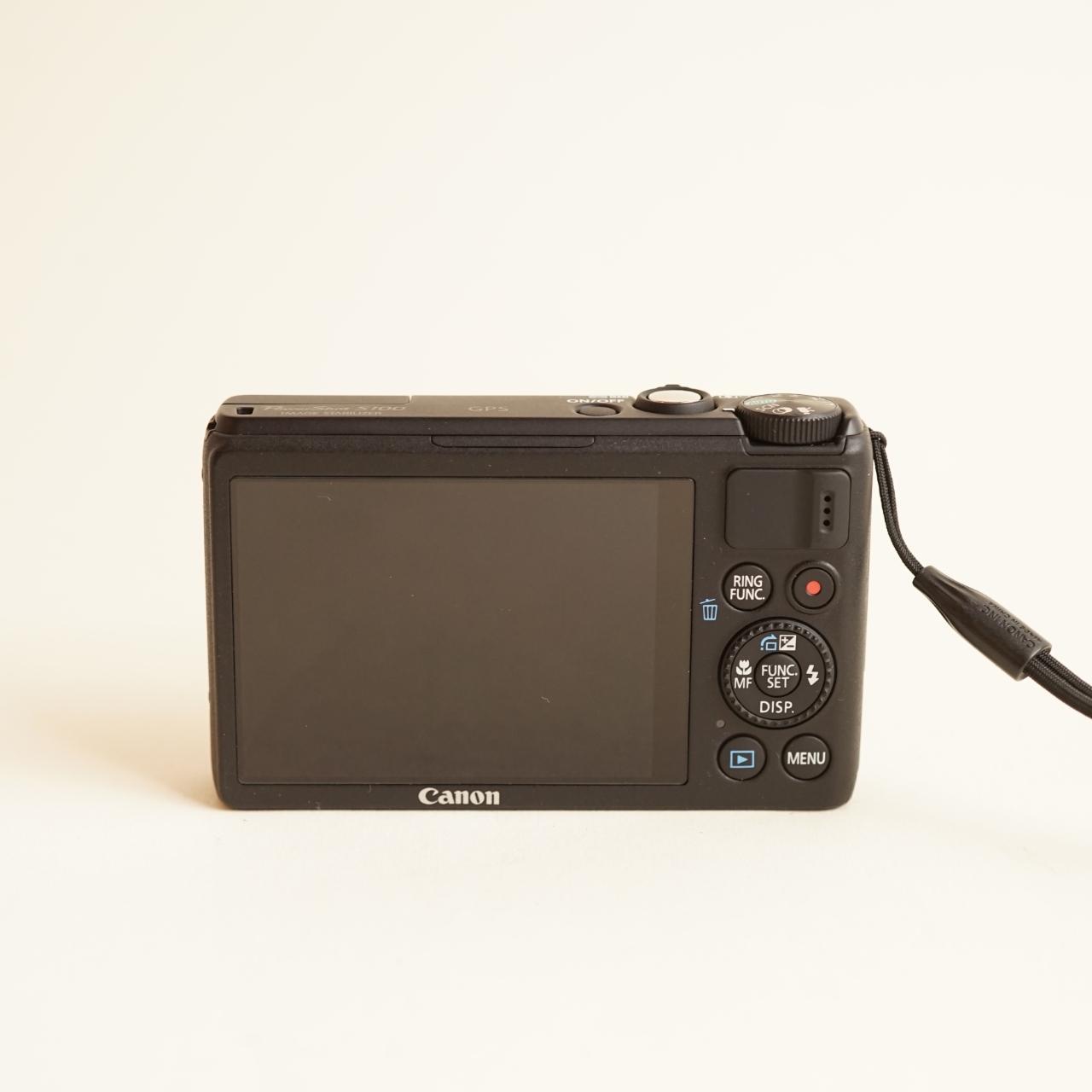 Canon PowerShot S100 Digital Camera | 12.1MP | Tested & Working | Black