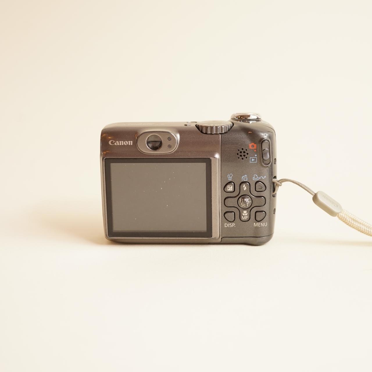 Canon PowerShot A590 IS Digital Camera | 8MP | Tested & Working | Grey